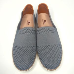 Truland Women's Slip-on Fashion Sneakers Grey/Tan 8.5